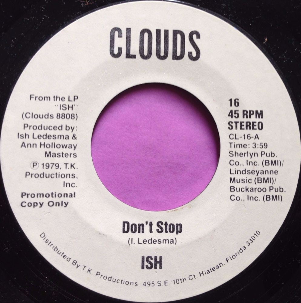 Ish-don't stop-Clouds WD E+