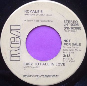Royale 5-Easy to fall in love-RCA demo M-