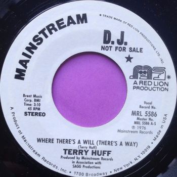 Terry Huff-Where there`s a will-Mainstream WD M-