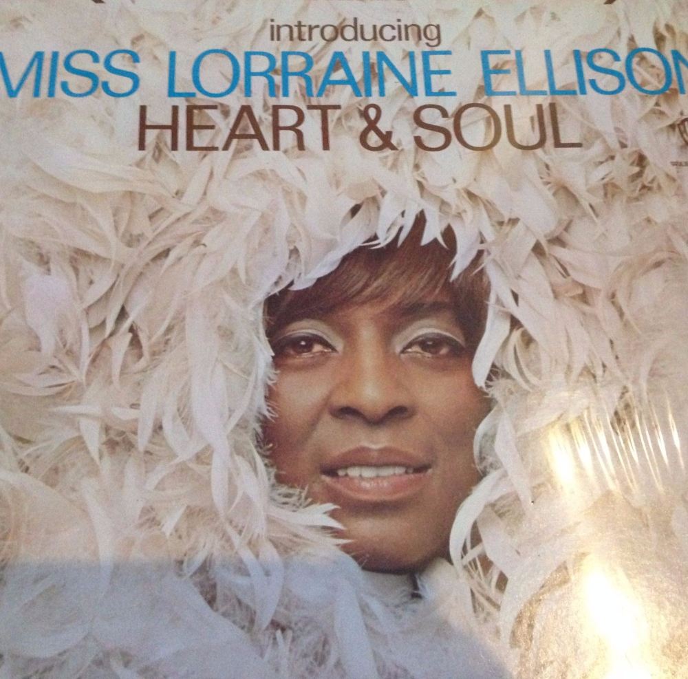 Lorraine Ellison - Heart & Soul - Canadian Warner Bros. LP - M- 