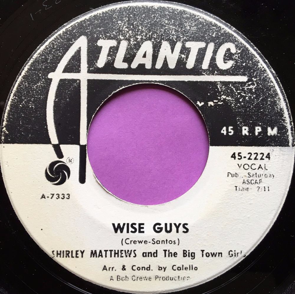 Shirley Matthews-Wise guys-Atlantic WD E