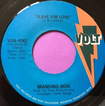 Branding Iron-Slave for love-Volt E+