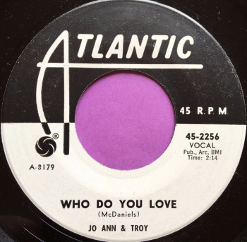 Jo Ann & Troy- Who do you love-Atlantic WD E+