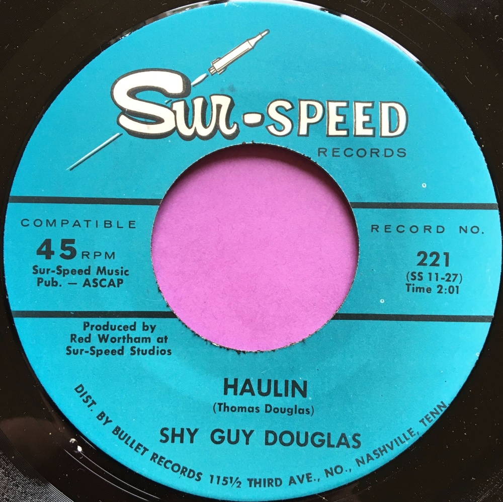 Shy Guy Douglas-Haulin-Sur-speed E+