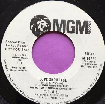 T.U.M.E-Love shortage-MGM WD E+