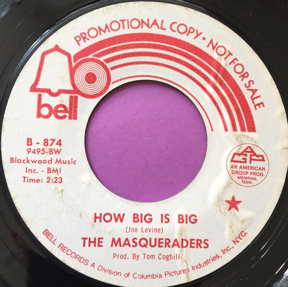 Masqueraders-How big is big-Bell WD E+