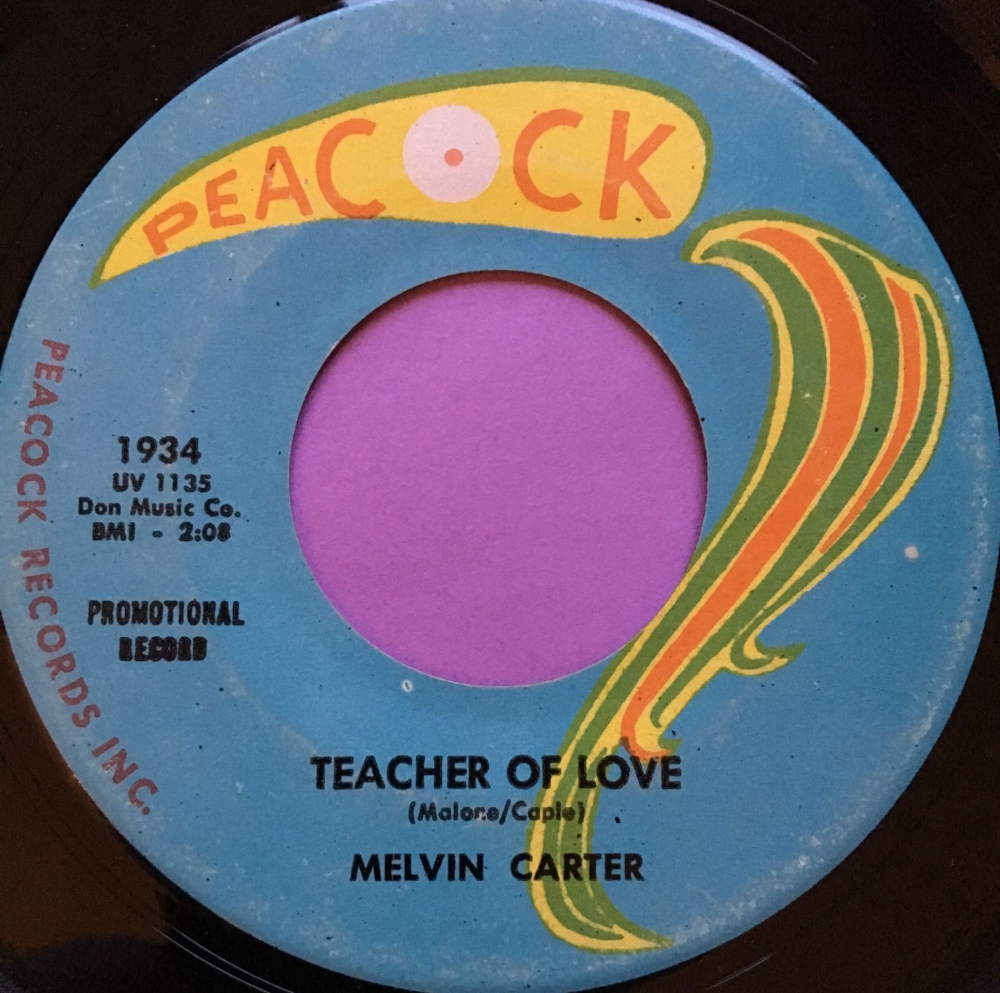Melvin Carter-Teacher of love-Peacock M-