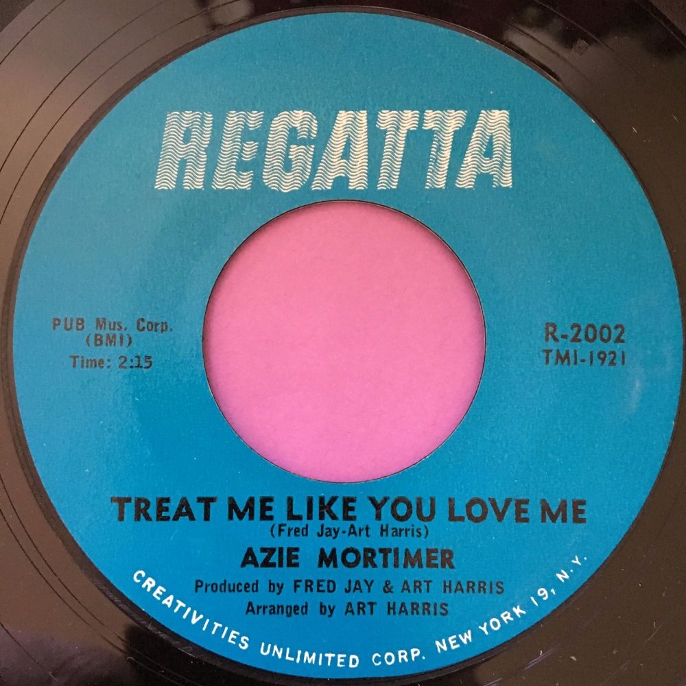 Azie Mortimer-Treat me like you love me-Regatta E+