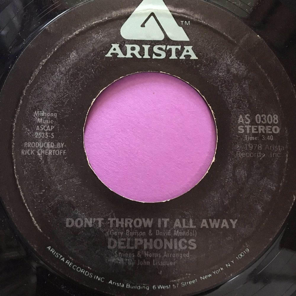 Delphonics-Don't throw it all away-Arista E+
