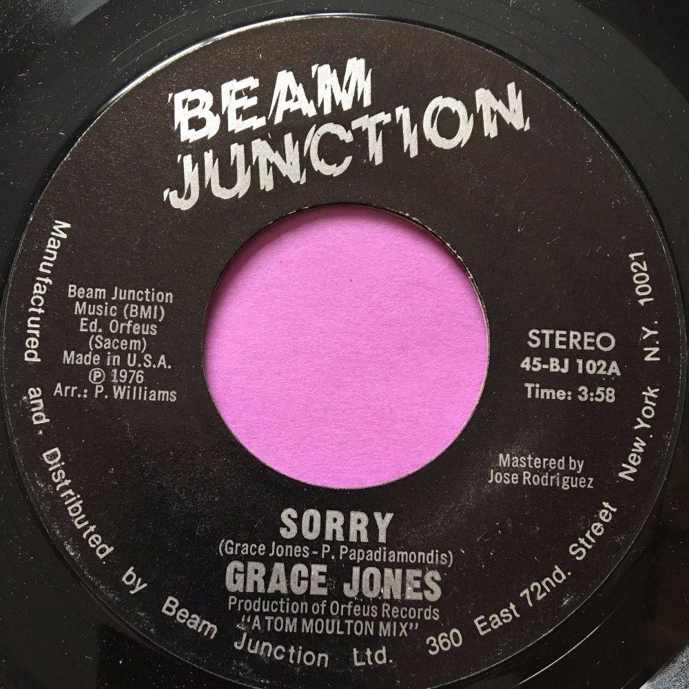 Grace Jones-Sorry-Beam Junction M-