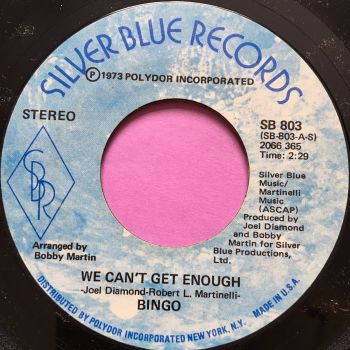 Bingo-We can't get enough-Silver blue M-