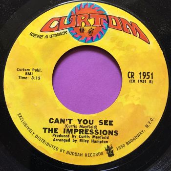 Impressions-Can't you see-Curtom M-