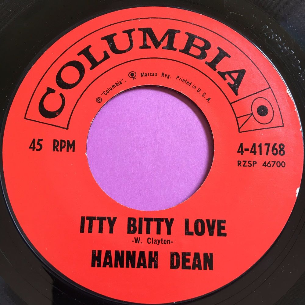 Hannah Dean-Itty bitty love-Columbia E+