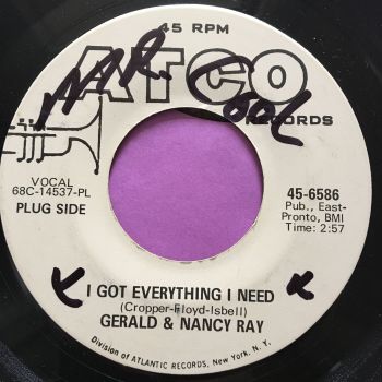 Gerald & Nancy Ray-I got everything you need-Atco WD wol E