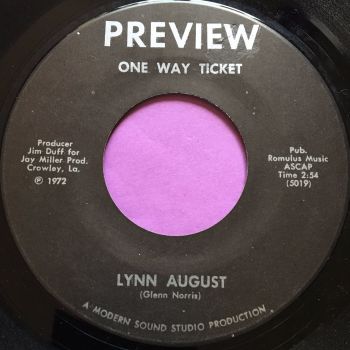 Lynn August-One way ticket-Preview E+