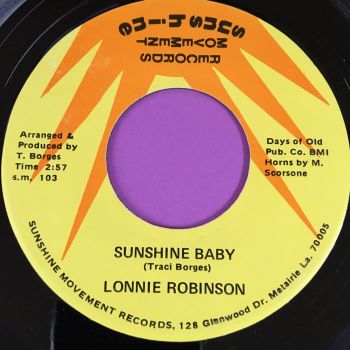 Lonnie Robinson-Sunshine baby-Sunshine movement E+
