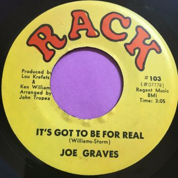 Joe Graves-It's got to be real-Rack E
