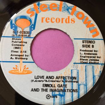 Erroll Gaye-You don't want my love/ Love and affection-Steel E+