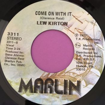 Lew Kirton-Come on to it-Marlin E+