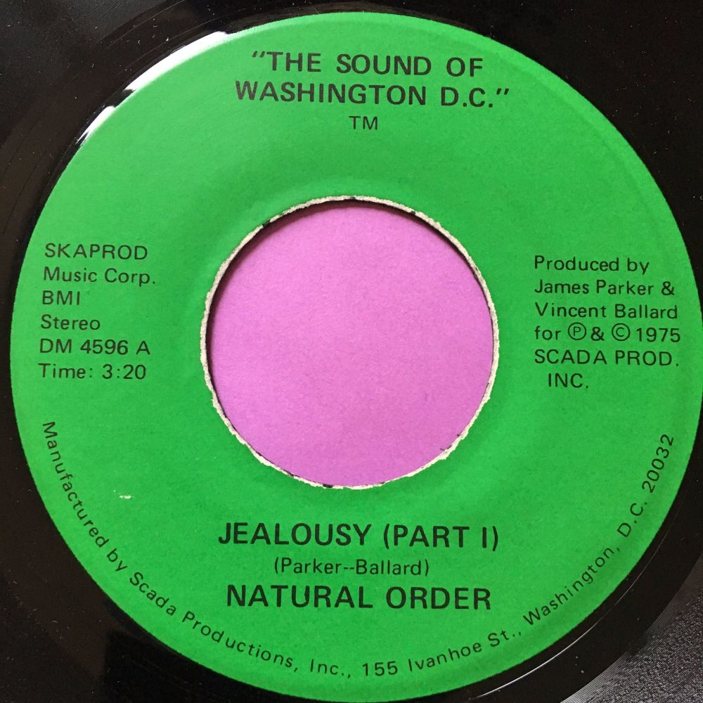 Natural Order-Jealousy-Sound of Washington E+