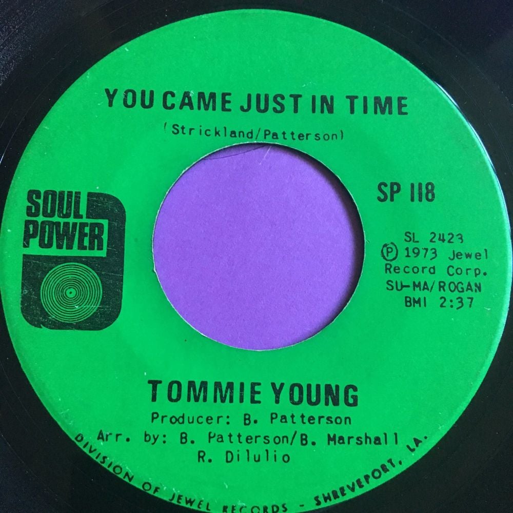 Tommie Young-You came just in time-Soul Power E