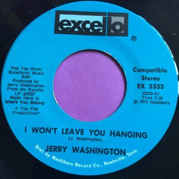 Jerry washington-I won't leave you hanging-Excello E