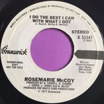 Rosemarie McCoy-I do the best I can-Brunswick WD E