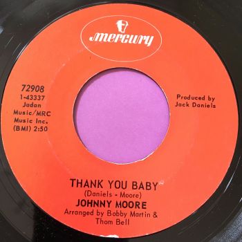 Johnny Moore-Thank you baby-Mercury E+