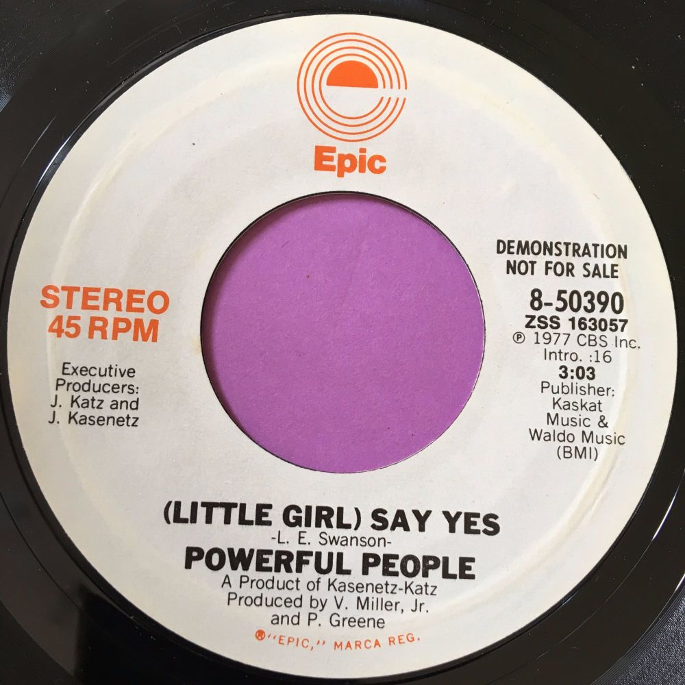 Powerful people-Little girl say yes-Epic demo E+
