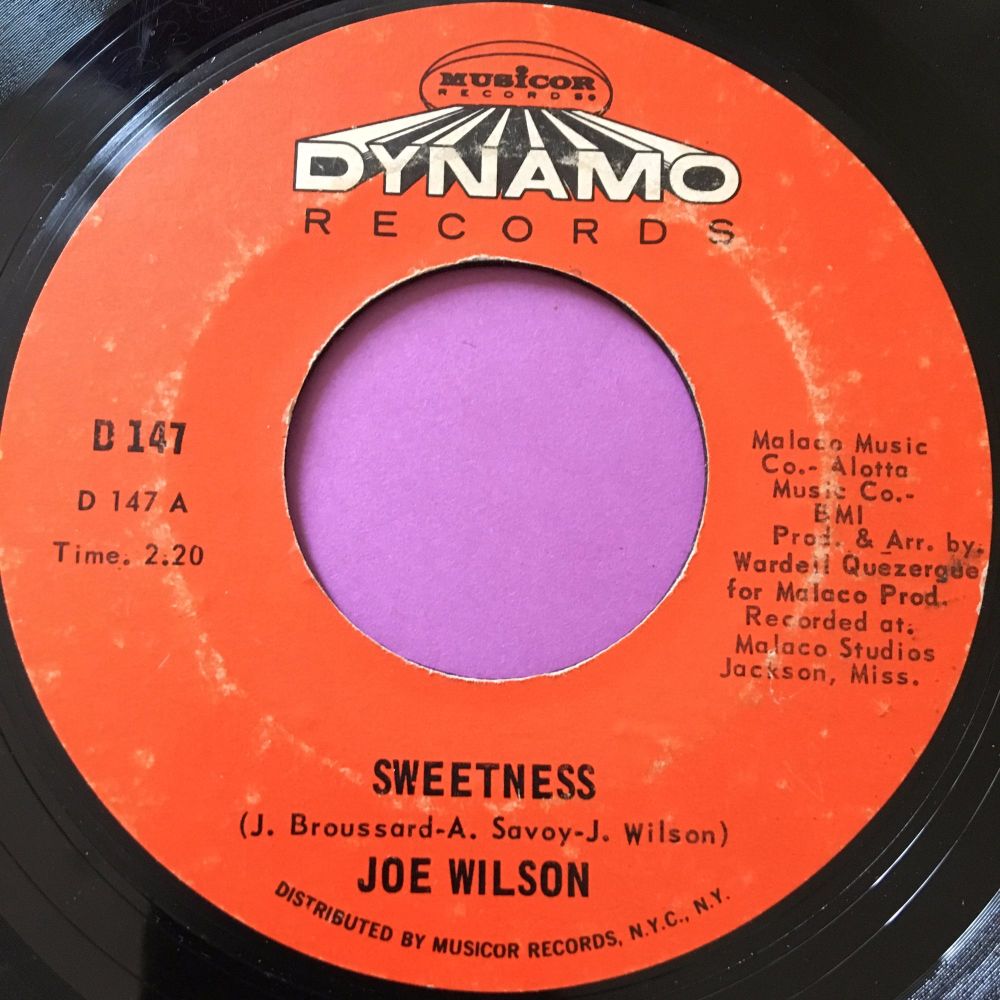 Joe Wilson-Sweetness-Dynamo E