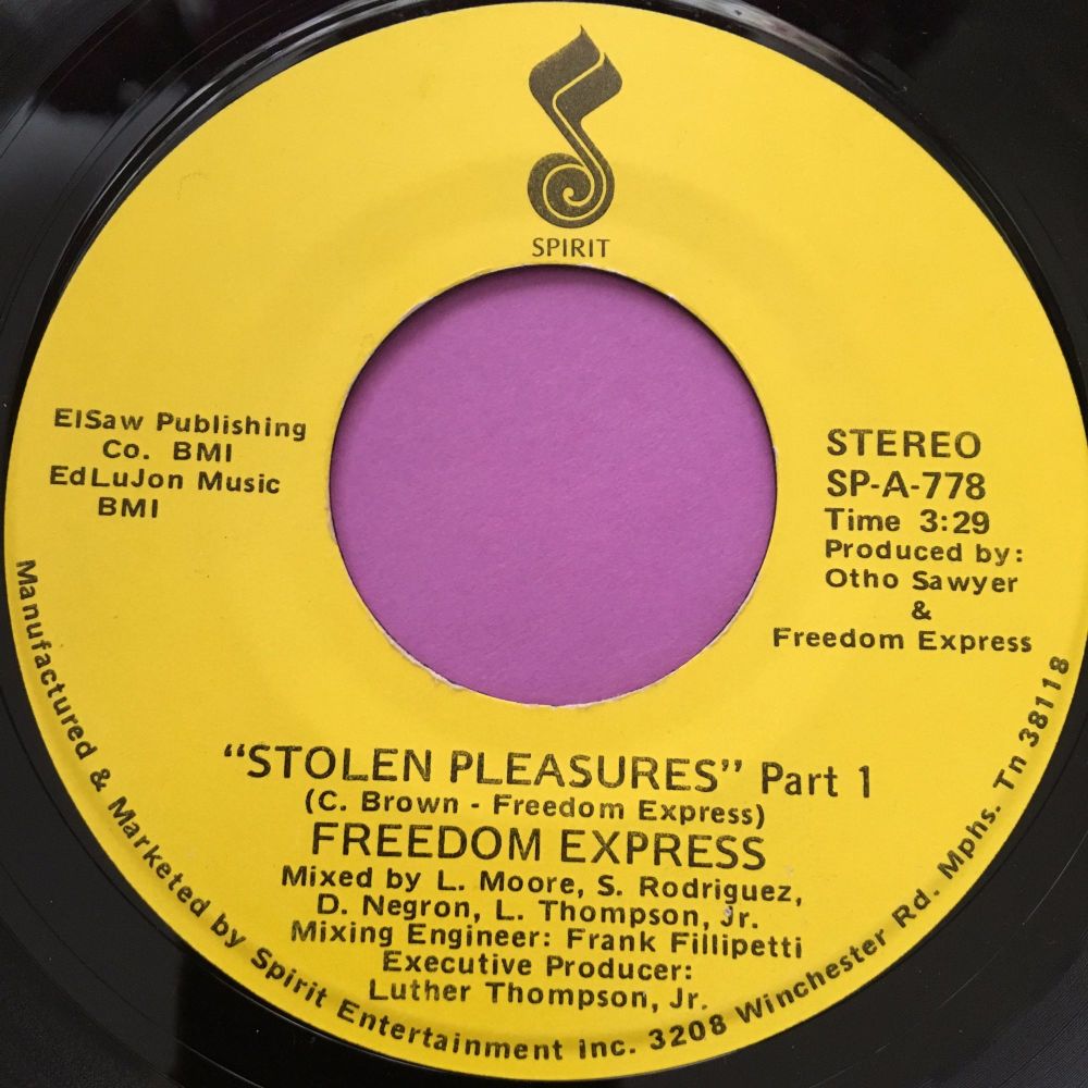 Freedom Express-Stolen pleasures-Spirit E+