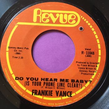 Frankie Vance-Do you hear me baby-Revue E+