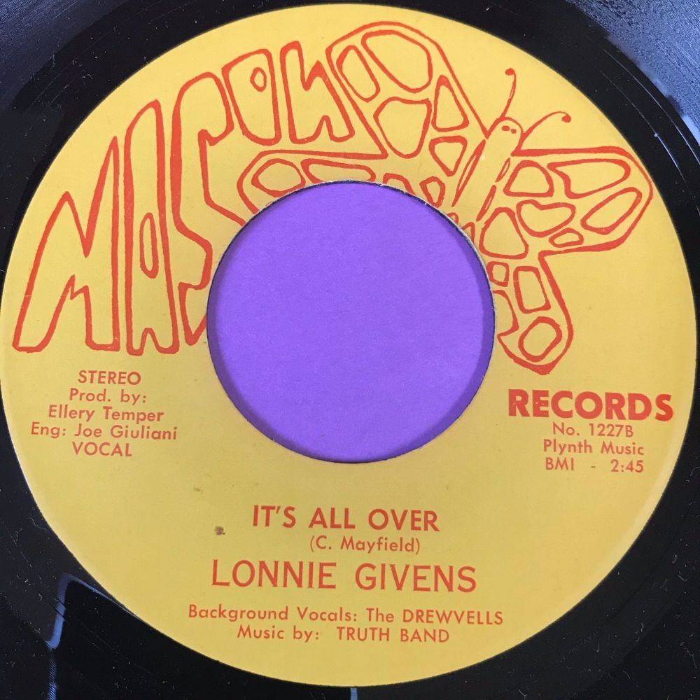 Lonnie Givens-It's all over-Mason E+