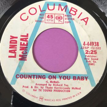 Landy McNeal-Counting on you baby-Columbia WD E+
