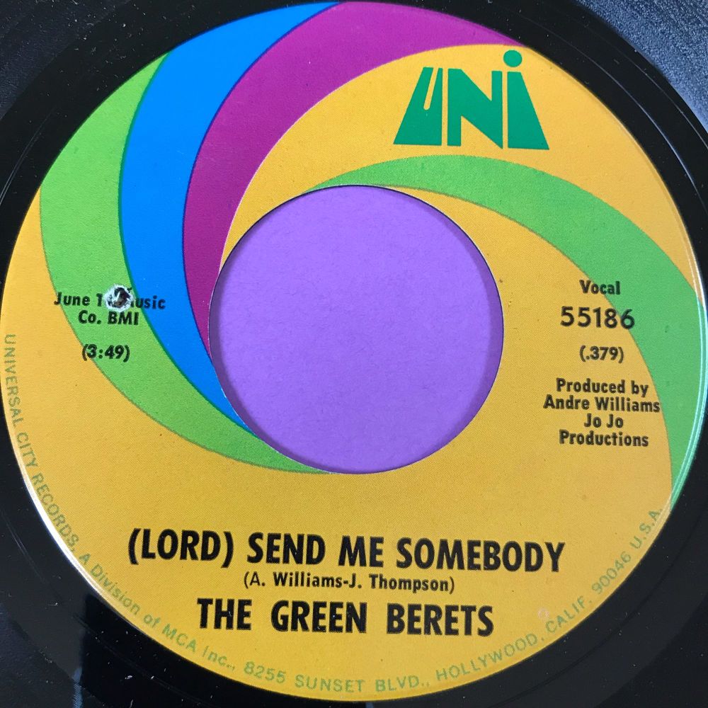 Green Berets-Lord send me somebody-Uni M-