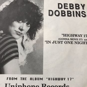 Debbie Dobbins-In just one night-Uniphone PS E+