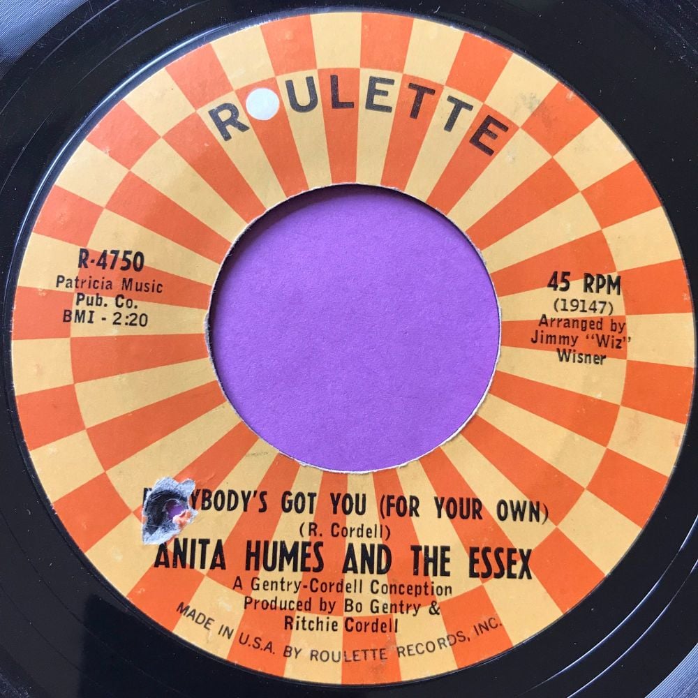 Anita Humes-Everybody's got you-Roulette E+