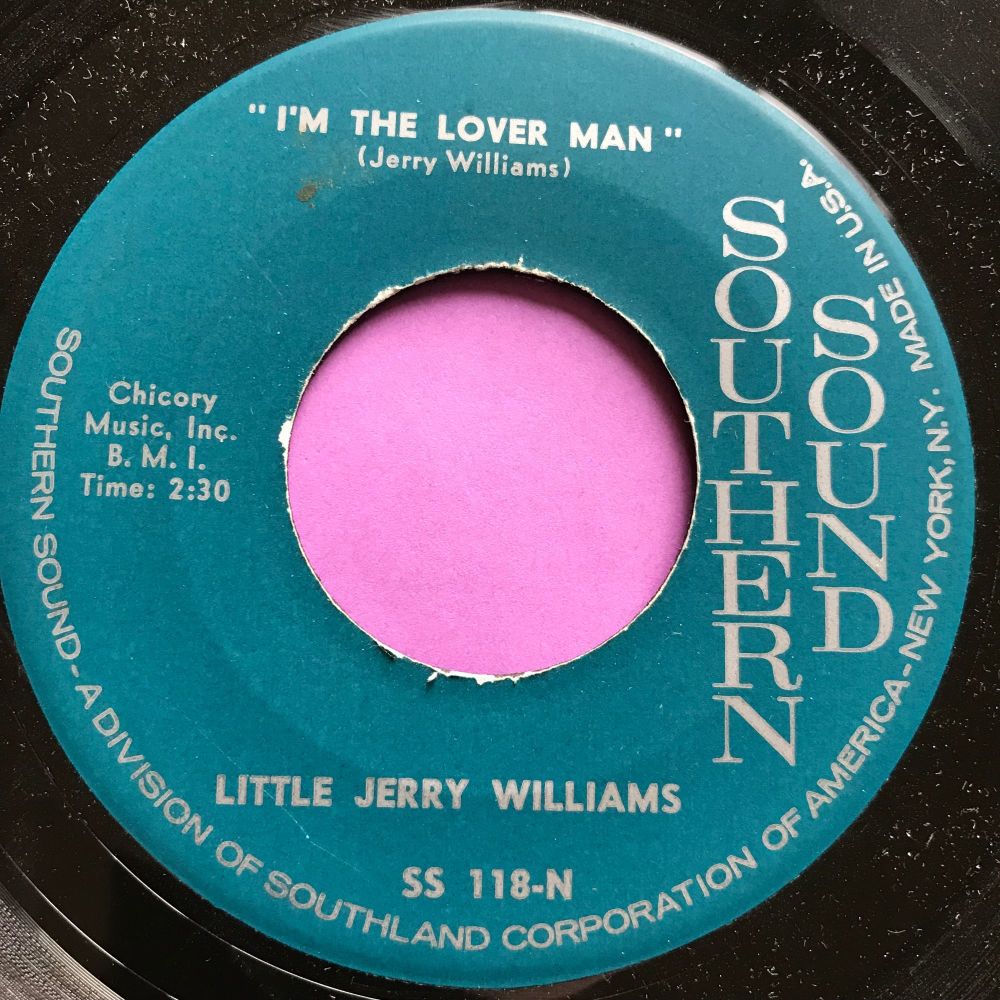 Little Jerry Williams-I am the lover man-Southern Sounds E+