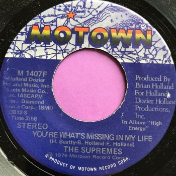 Supremes-You're what's missing in my life-Motown E+