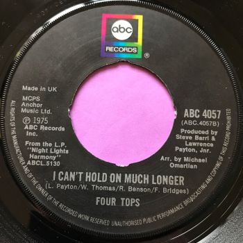 Four Tops-I can't hold on much longer-ABC UK noc E+
