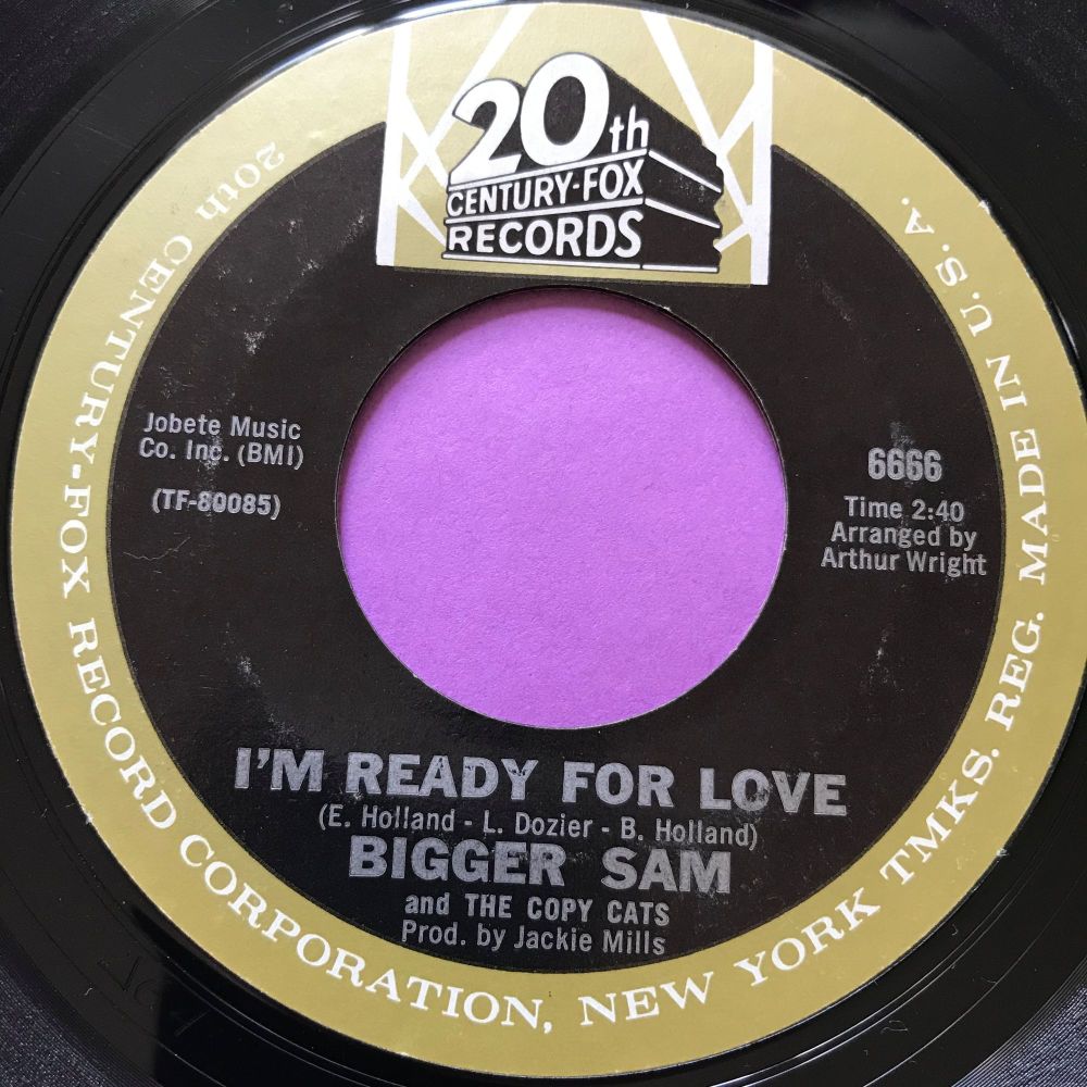Bigger Sam-I'm ready for love-20th Century E
