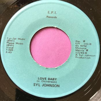 Syl Johnson-Love baby-EPI E+