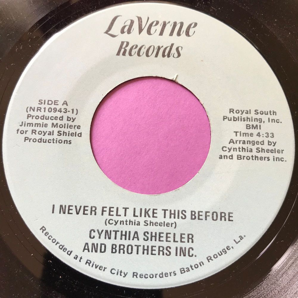 Cynthia Sheeler-I never felt like this before-LaVerne E+