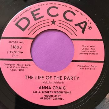 Anna Craig-The life of the party-Decca E+