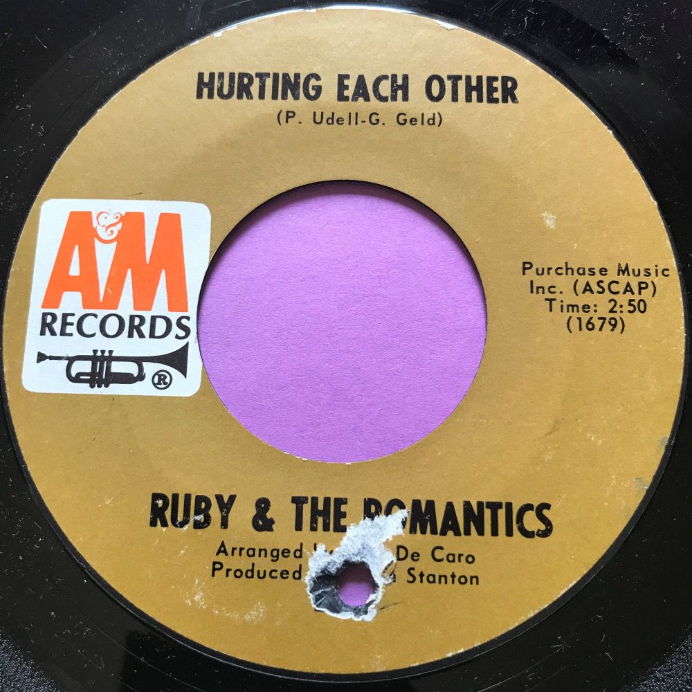 Ruby & The Romantics-Hurting each other-A&M E+