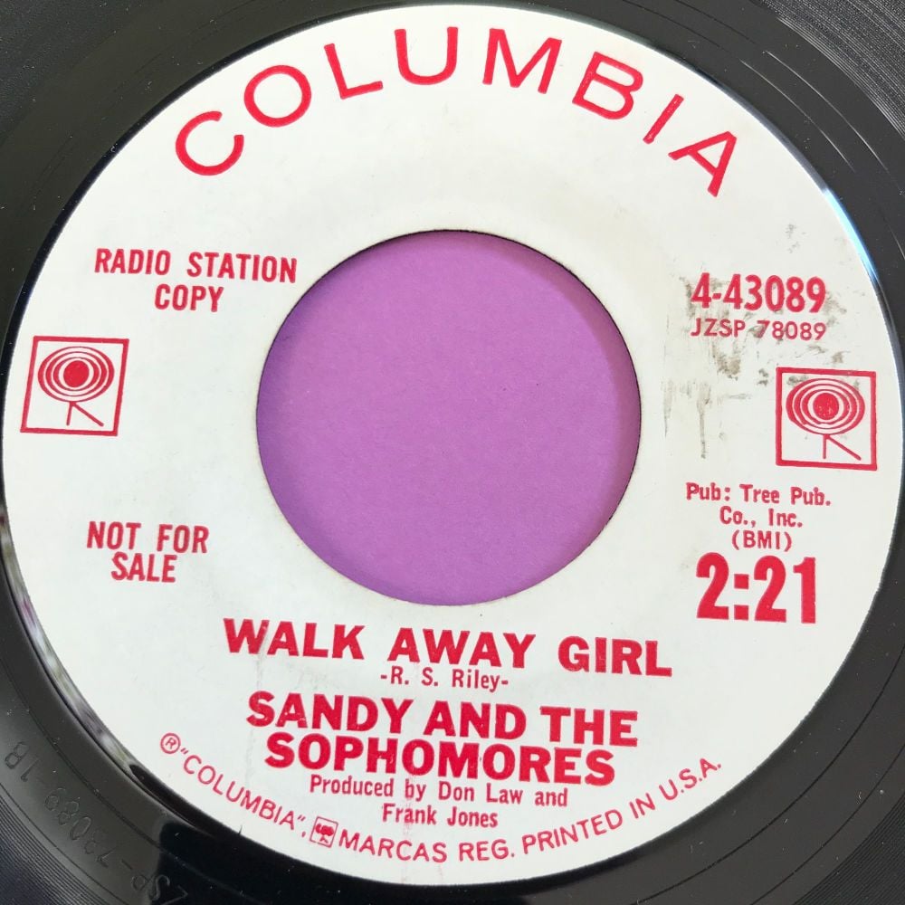 Sandy and the Sophomores-Walk away girl-Columbia WD E+
