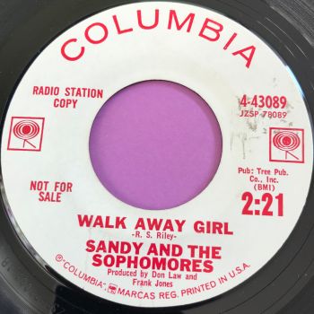 Sandy and the Sophomores-Walk away girl-Columbia WD E+