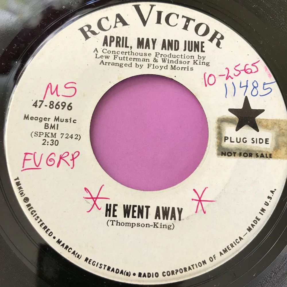 April, May and June-He went away-RCA WD wol E+