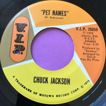 Chuck Jackson-Pet names-VIP E+