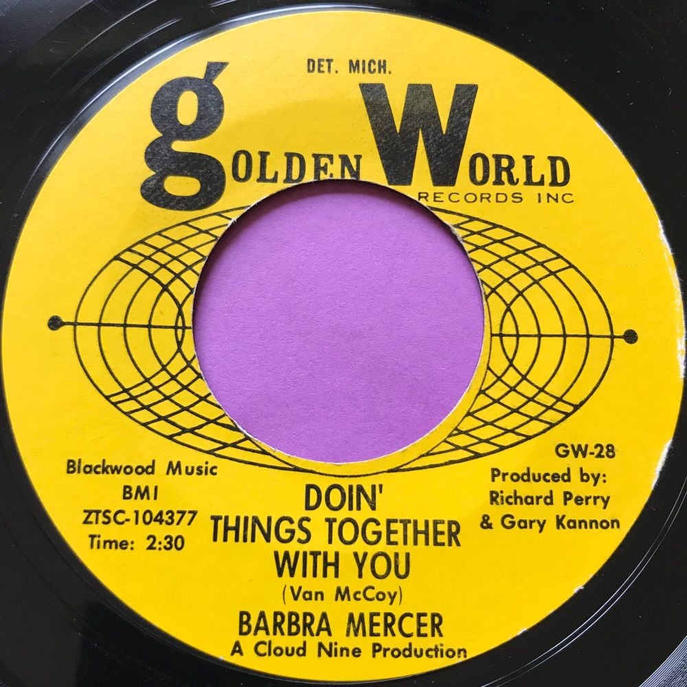 Barbara Mercer-Doin' things together with you-Golden world E+